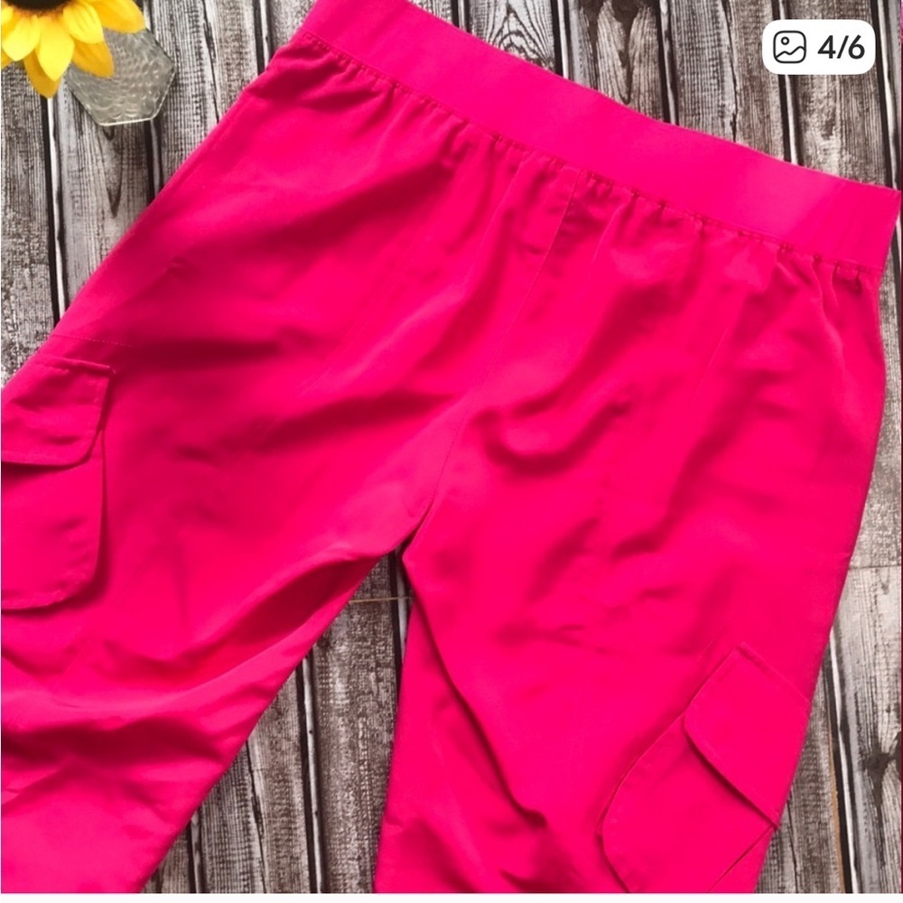 Lauren Ralph Lauren Active pink joggers size 6 - Picture 4 of 6